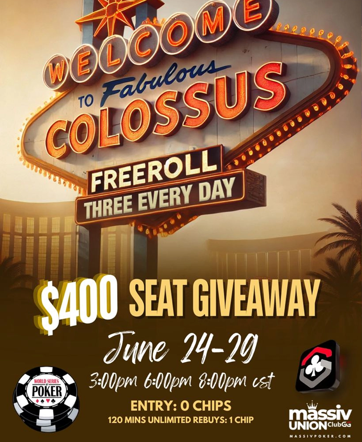 Colossus Seat Giveaway